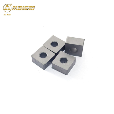 مقاومت در برابر فرسایش کیفیت بالا ورودی های کاربید ولتفستم 12.7X12.7 ابزار برش سنگ