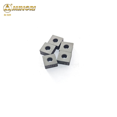 مقاومت در برابر فرسایش کیفیت بالا ورودی های کاربید ولتفستم 12.7X12.7 ابزار برش سنگ