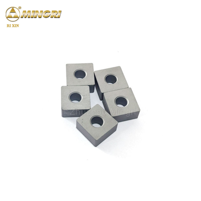 مقاومت در برابر فرسایش کیفیت بالا ورودی های کاربید ولتفستم 12.7X12.7 ابزار برش سنگ