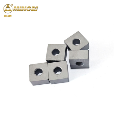 مقاومت در برابر فرسایش کیفیت بالا ورودی های کاربید ولتفستم 12.7X12.7 ابزار برش سنگ