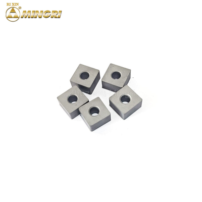 سختی 12.7*12.7*6.5mm ماشین تراش چیان ورودی کاربید وولفستم / نکات کاربید وولفستم برای برش سنگ