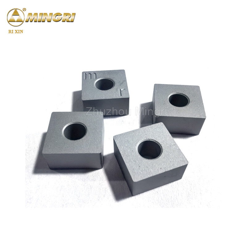 12.7x12.7x6.5 ورودی کربید وولفستم HRA 85-90.5 در ماشین آلات برش سنگ