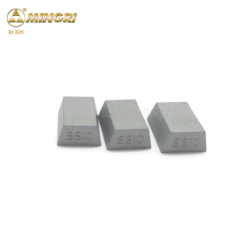 SS10 سخت بودن بالا Tungsten Carbide Saw Tips for Stone Cutting وزن واحد خوب و ابعاد دقیق