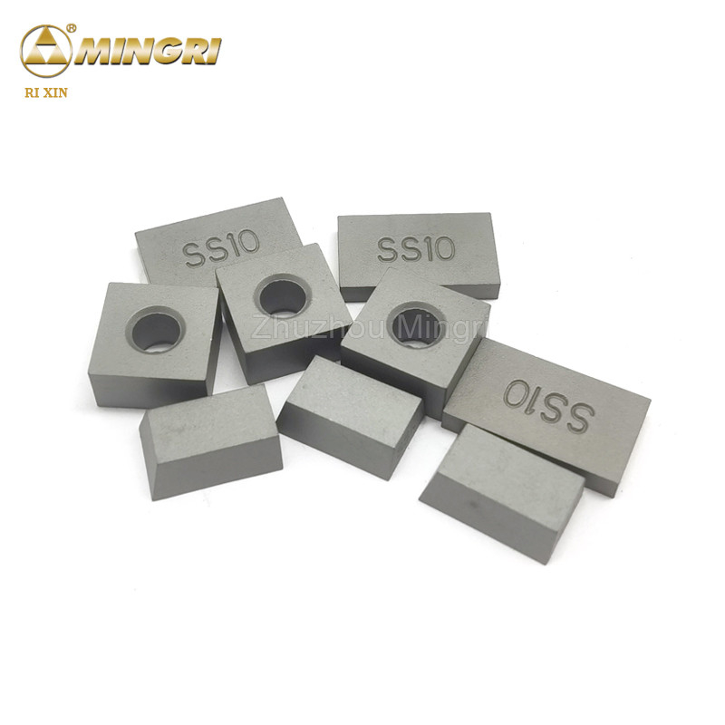 مواد خام نوک برش سنگ کاربید ونگستین SS10 برای عمر طولانی و خواص پایدار درجه YG10C